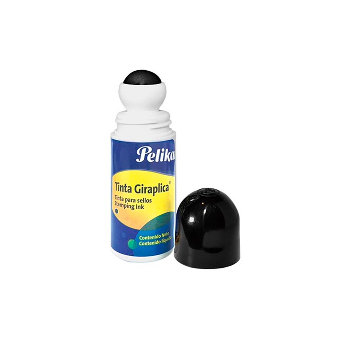 001-504-017 PELIKAN                                                      | TINTA DE SELLO GIRAPLICA NEGRO 3P ROLL ON 60 ML                                                                                                                                                                                                 