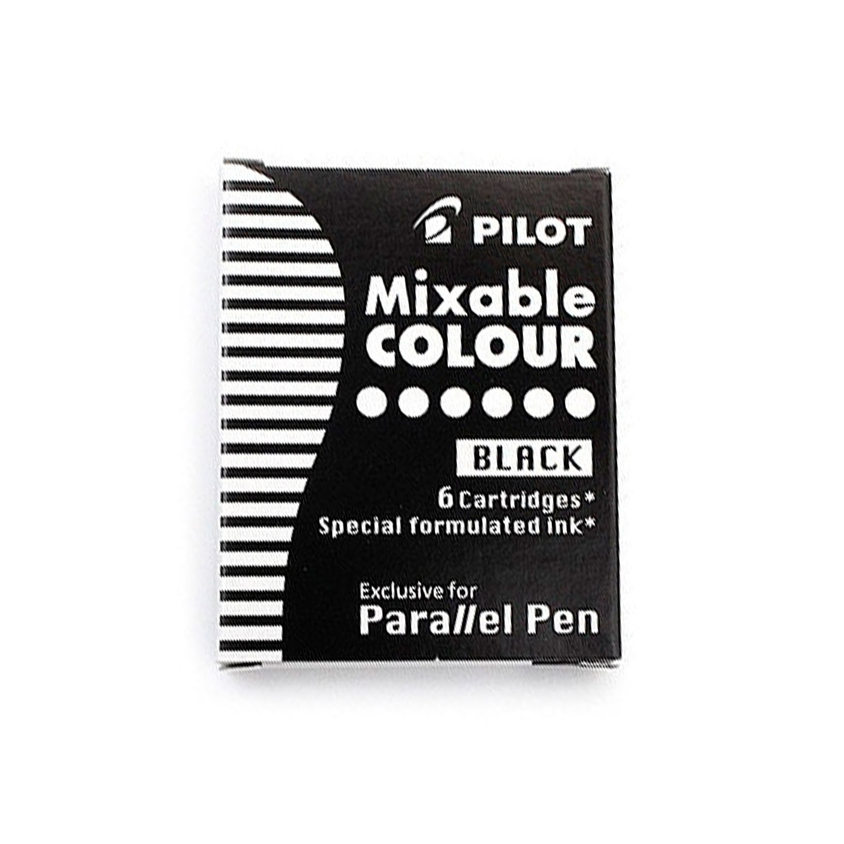 00172 PILOT                                                        | TANQUE PLUMA POR 6 UNIDADES IC-P3-S6-B NEGRO                                                                                                                                                                                                    