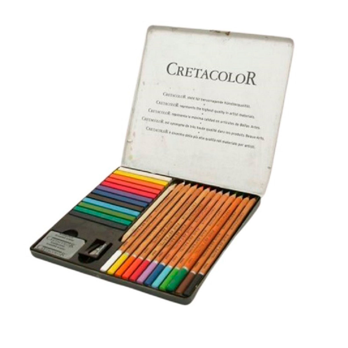 028204-530 CRETACOLOR                                                   | SET ARTISTICA LATA BASIC DIBUJO                                                                                                                                                                                                                 