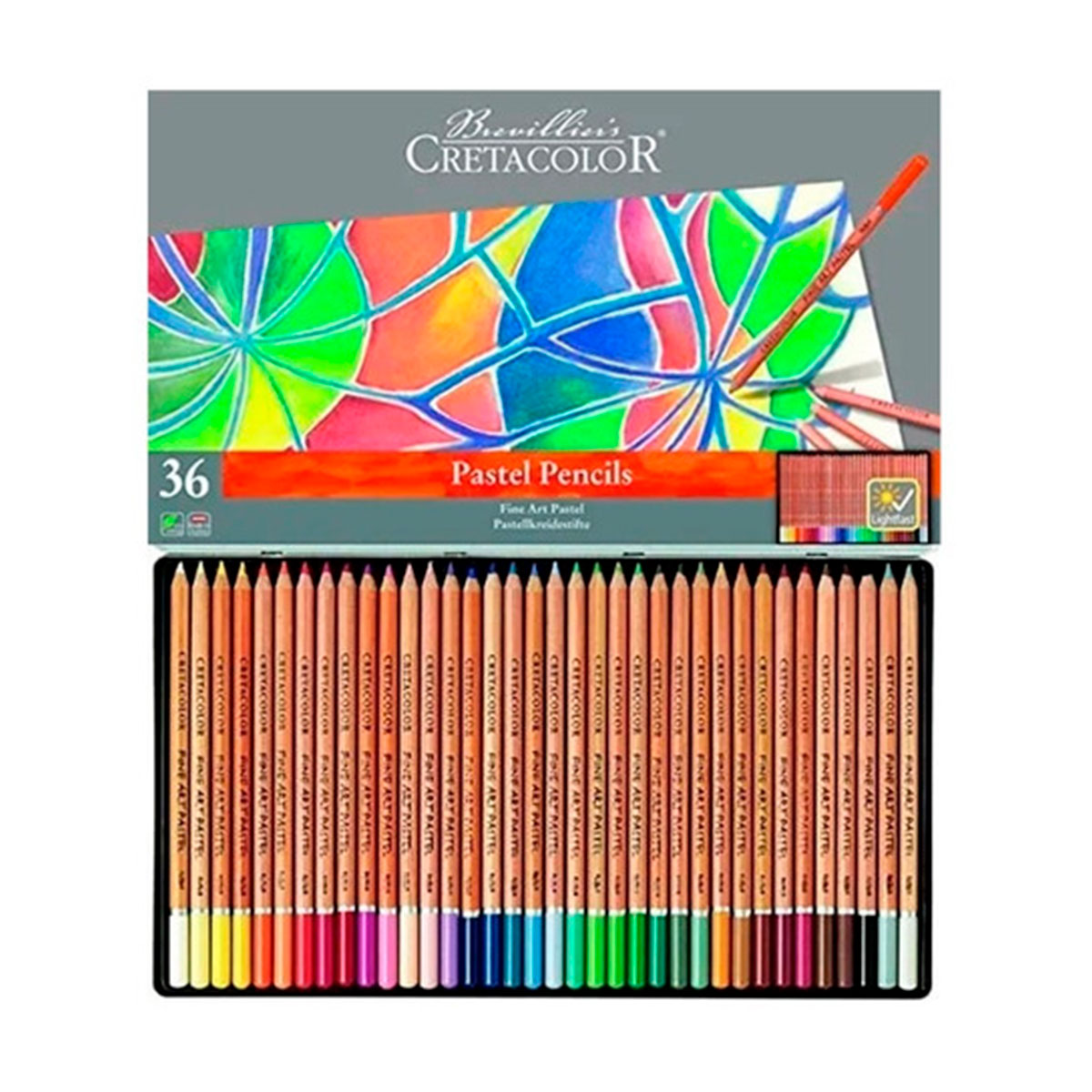 028470-304 CRETACOLOR                                                   | LAPICES FINE PASTEL LATA POR 36 COLORES 470-36                                                                                                                                                                                                  