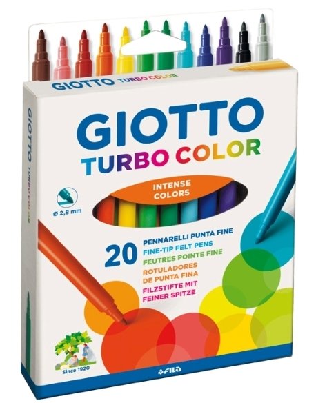 040300ES GIOTTO                                                       | MARCADOR TURBO COLOR POR 30 UNIDADES                                                                                                                                                                                                            