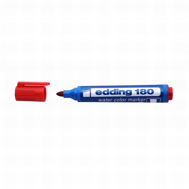 10185 EDDING                                                       | MARCADOR E180 AL AGUA ROJO                                                                                                                                                                                                                      