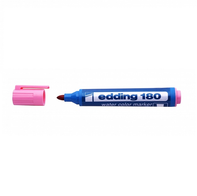 10186 EDDING                                                       | MARCADOR E180 AL AGUA ROSA                                                                                                                                                                                                                      