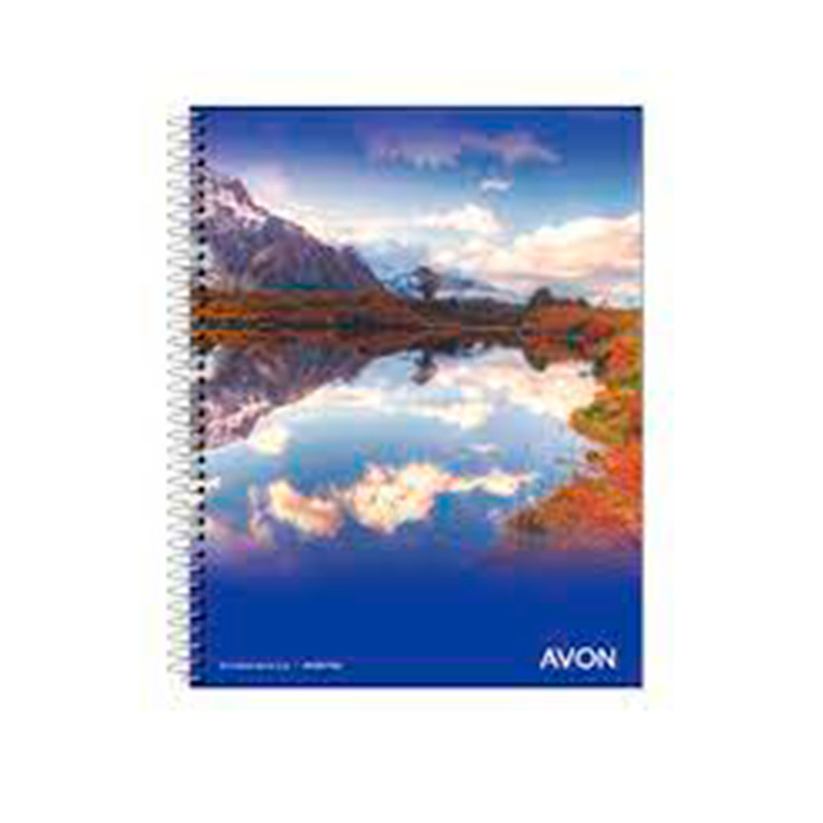 103121 AVON                                                         | CUADERNO CON ESPIRAL 16X21CM T/FLEXIBLE 46 HOJAS RAYADAS                                                                                                                                                                                        