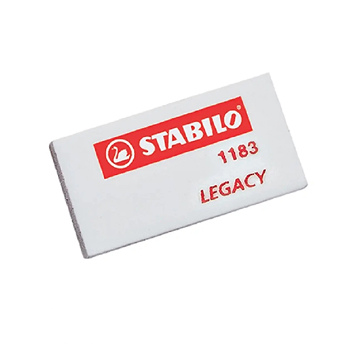 118350 STABILO                                                      | GOMA PARA LAPIZ LEGACY BLANCA                                                                                                                                                                                                                   