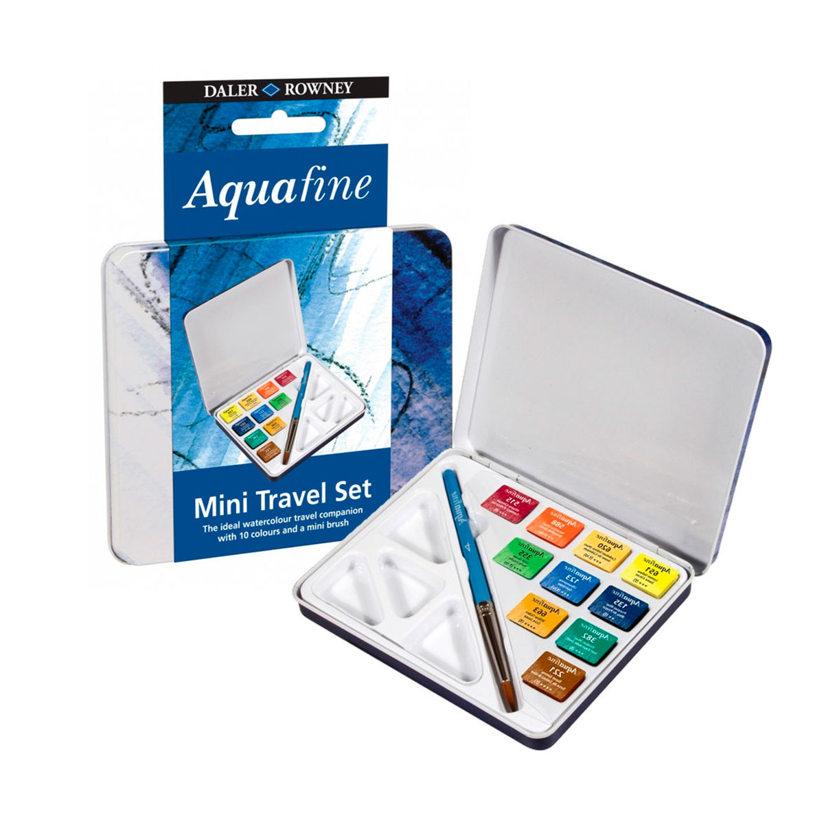 131900910 AQUAFINE                                                     | ACUARELA LATA 10 COLORES                                                                                                                                                                                                                        