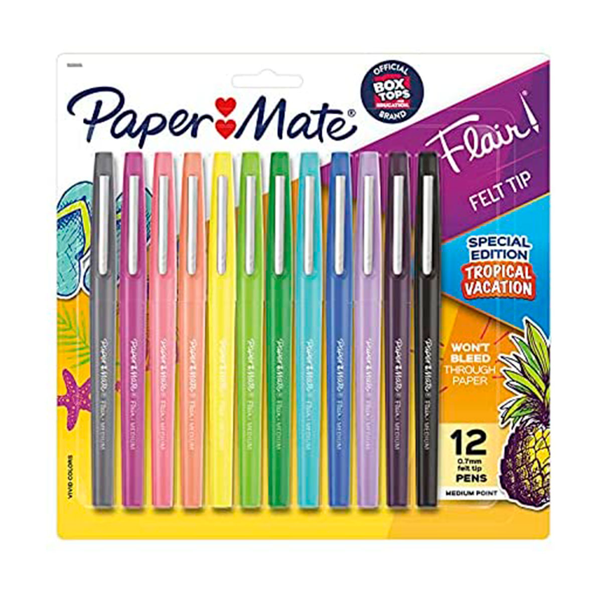 1928605 PAPER-MATE                                                   | MARCADORES PM FLAIR CLASICO POR 12 UNIDADES SURTIDO                                                                                                                                                                                             