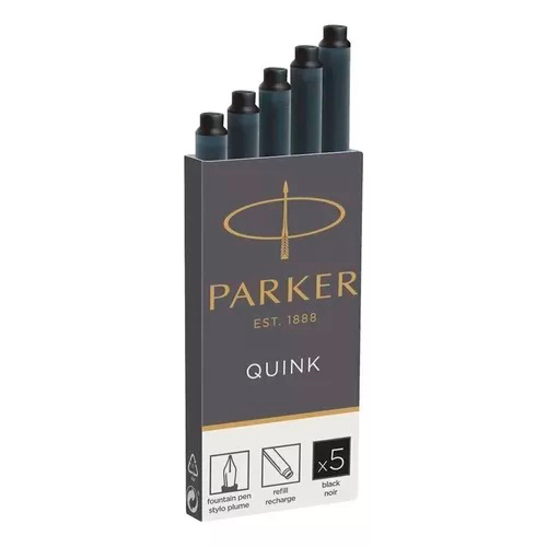 1950402 PARKER                                                       | CARTUCHOS QUINK CAJA X 5 UNIDADES NEGRO                                                                                                                                                                                                         