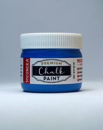 202062-23 EUREKA                                                       | PINTURA PREMIUM CHALK PAINT 100CC AZUL GRECIA