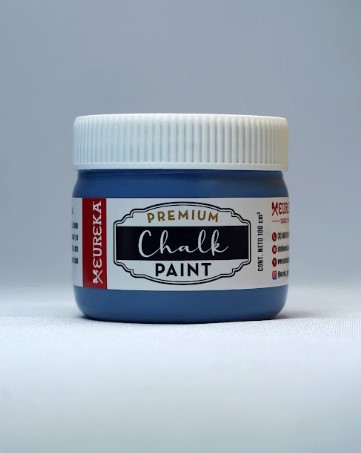 202062-24 EUREKA                                                       | PINTURA PREMIUM CHALK PAINT 100CC VICENT BLUE