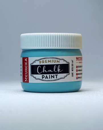 202062-38 EUREKA                                                       | PINTURA PREMIUM CHALK PAINT 100CC AZUL LAGUNA