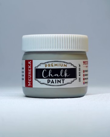 202062-50 EUREKA                                                       | PINTURA PREMIUM CHALK PAINT 100CC GRIS NORDICO