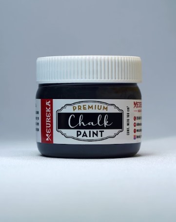 202062-54 EUREKA                                                       | PINTURA PREMIUM CHALK PAINT 100CC NEGRO MARFIL