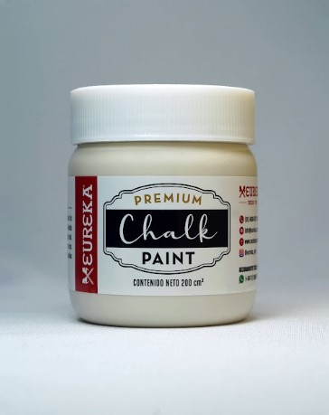 202065-02 EUREKA                                                       | PINTURA PREMIUM CHALK PAINT 200CC BLANCO ANTIGUO