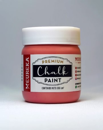 202065-09 EUREKA                                                       | PINTURA PREMIUM CHALK PAINT 200CC CORAL