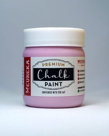 202065-14 EUREKA                                                       | PINTURA PREMIUM CHALK PAINT 200CC ROSA MOSQUETA