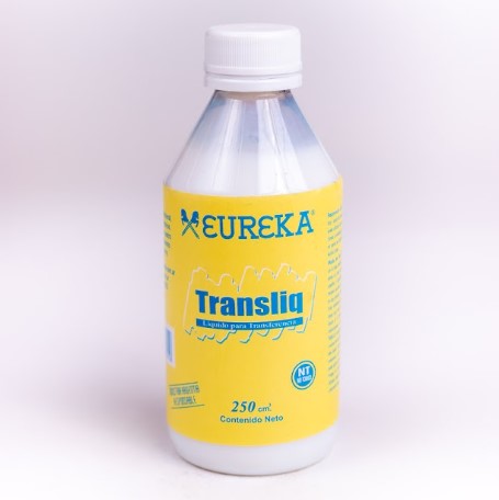 208116 EUREKA                                                       | TRANSLIQ LIQUIDO DE TRANSFERENCIA AL AGUA DE 250 CC                                                                                                                                                                                                       