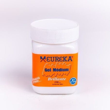 208160 EUREKA                                                       | GEL MEDIUM ACRILICO DE 250CC BRILLANTE                                                                                                                                                                                                                    