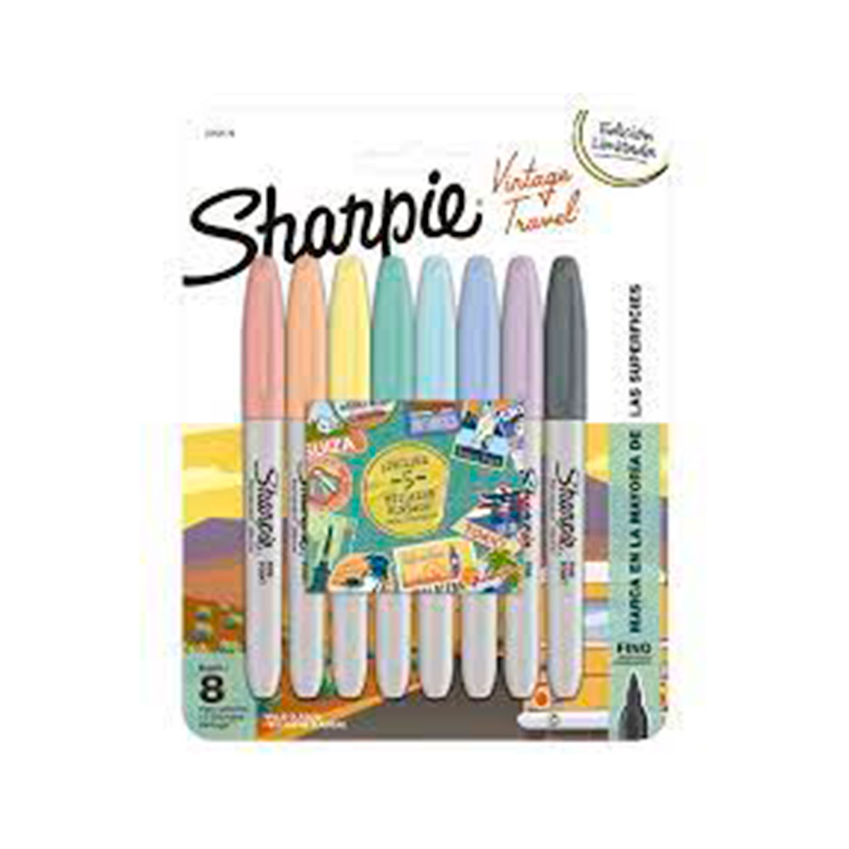 2152176 SHARPIE                                                      | MARCADOR VINTAGE POR 8 UNIDADES                                                                                                                                                                                                                 