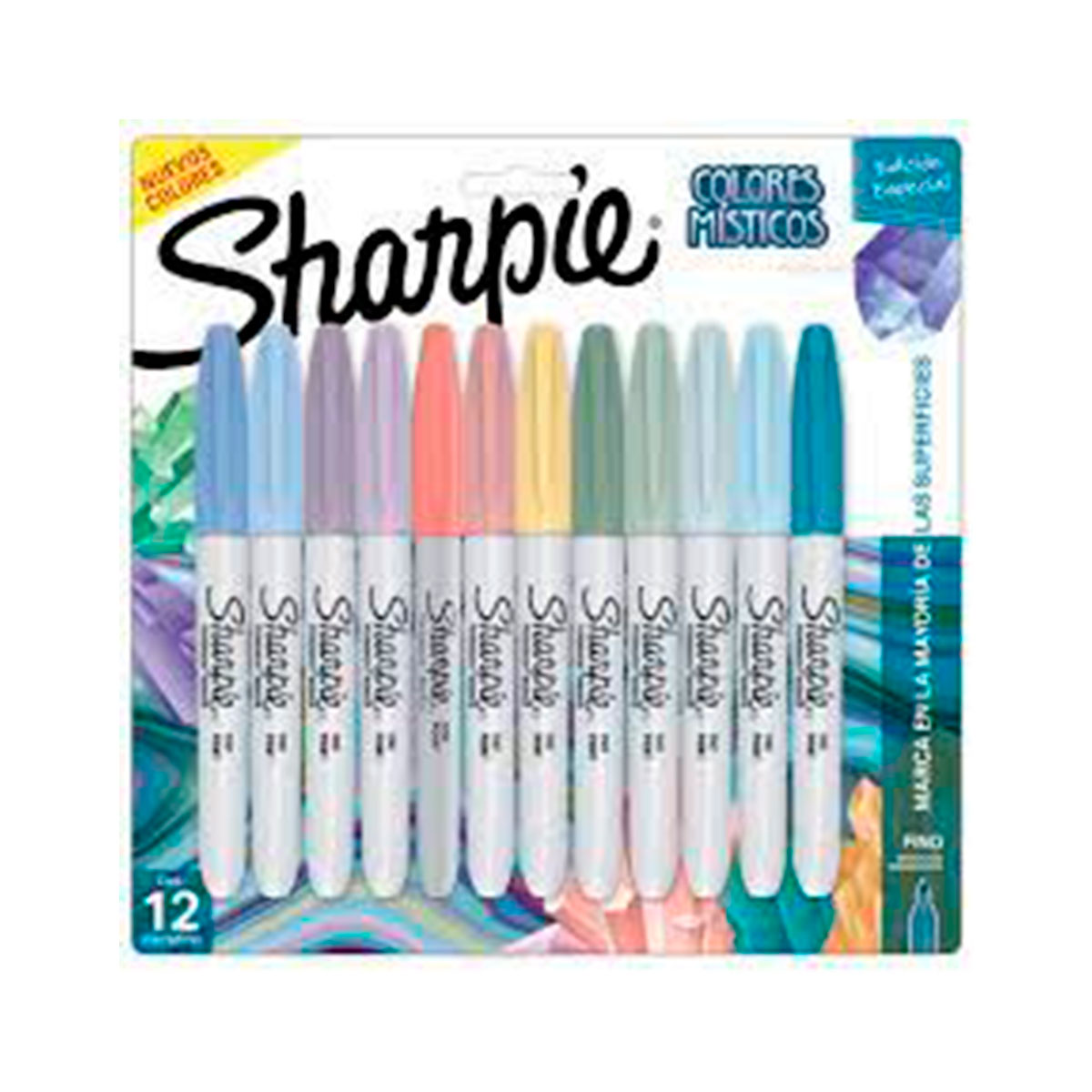 2155618 SHARPIE                                                      | MARCADOR MISTICOS 12 UNIDADES FINE ASST                                                                                                                                                                                                         