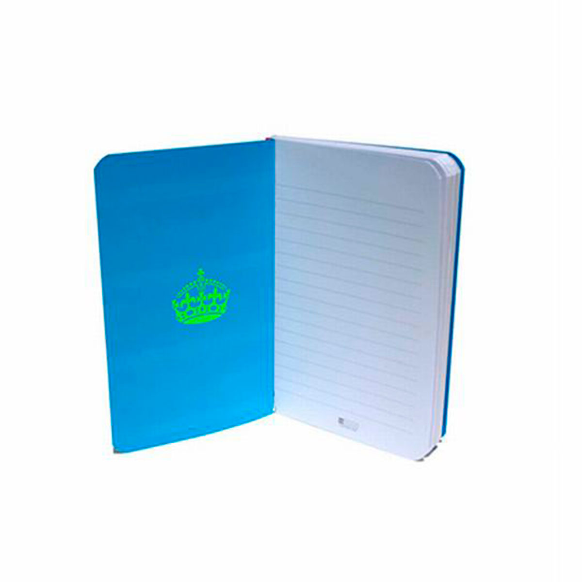 2200-2204 DECORLINE                                                    | CUADERNO 10X15CM LINEA FLUO CHICO ENCUADERNADO CELESTE