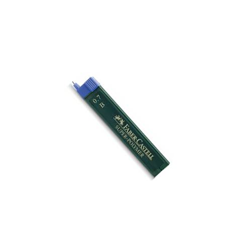 222700-702-B FABER-CASTELL                                                | MINAS TUBO POR 12 MINAS 0.7MM B                                                                                                                                                                                                                 