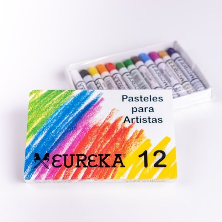 247023 EUREKA                                                       | PASTEL TIZA CAJA POR 12 UNIDADES SUPERFINOS                                                                                                                                                                                                     