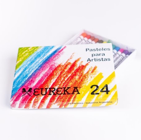 247024 EUREKA                                                       | PASTEL TIZA CAJA POR 24 UNIDADES SUPERFINOS                                                                                                                                                                                                     