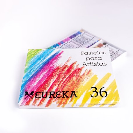 247025 EUREKA                                                       | PASTEL TIZA CAJA POR 36 UNIDADES SUPERFINOS                                                                                                                                                                                                     