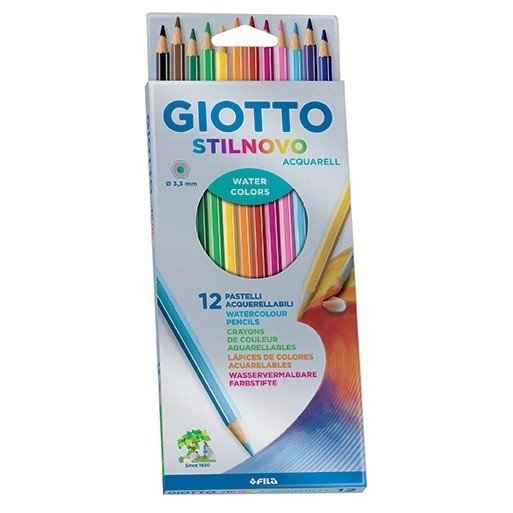 255700ES GIOTTO                                                       | LAPICES STILNOVO ACUARELABLE 12 COLORES                                                                                                                                                                                                         