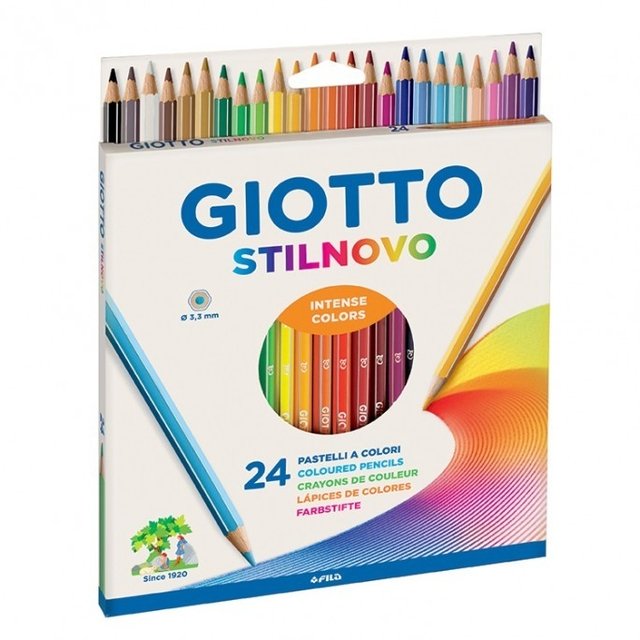 255800ES GIOTTO                                                       | LAPICES STILNOVO ACUARELABLE 24 COLORES                                                                                                                                                                                                         