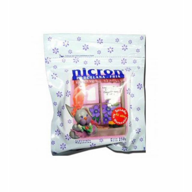 30-7372 NICRON                                                       | PORCELANA FRIA POR 250 GRAMOS                                                                                                                                                                                                                   