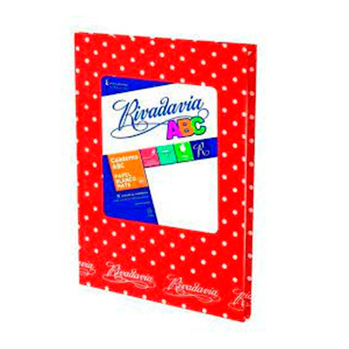 369021 RIVADAVIA                                                    | CUADERNO ABC LUNARES 50 HOJAS RAYADAS ROJO                                                                                                                                                                                                      