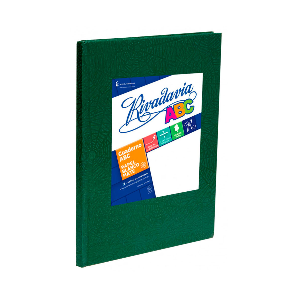 369031 RIVADAVIA                                                    | CUADERNO ABC LUNARES 50 HOJAS RAYADAS VERDE                                                                                                                                                                                                     