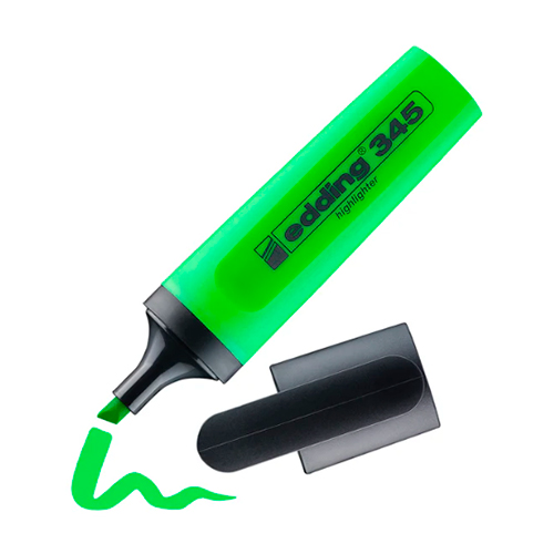 3787011 EDDING                                                       | RESALTADOR E342/345 HIGHLIGHTER VERDE CLARO                                                                                                                                                                                                     