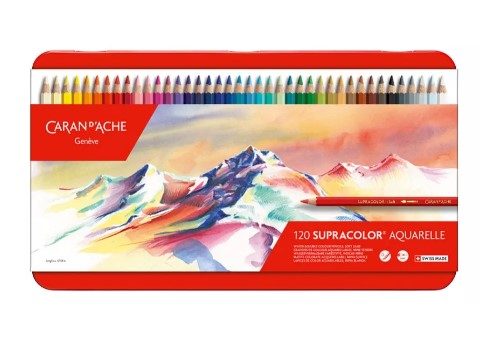 3888.420 CARAN D ACHE                                                 | LAPICES LINEA SUPRACOLOR II SOFT POR 120 UNIDADES                                                                                                                                                                                                         