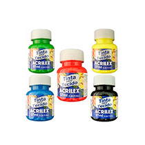 4140-544 ACRILEX                                                      | PINTURA TELA 37 ML AZUL MARINO                                                                                                                                                                                                                            