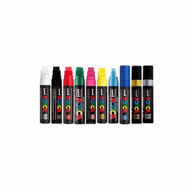 42499-1 UNI BALL                                                     | MARCADOR UNI-POSCA PC-17K A BASE DE TEMPERA GRUESO NEGRO