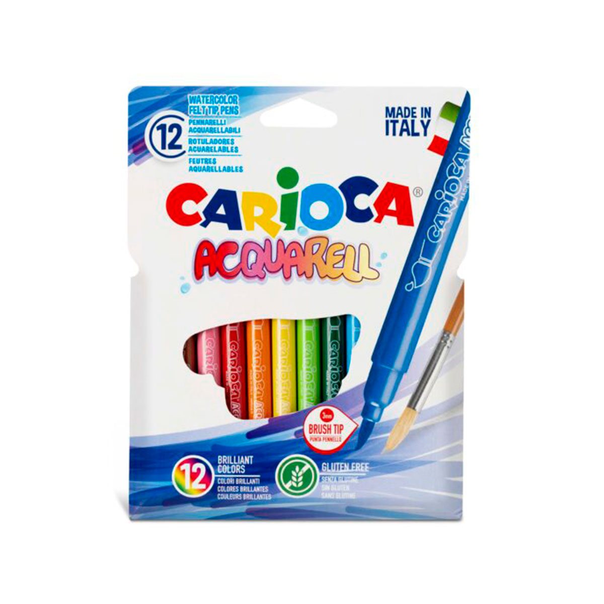 42747 CARIOCA                                                      | MARCADOR AQUARELL POR 12 UNIDADES                                                                                                                                                                                                               