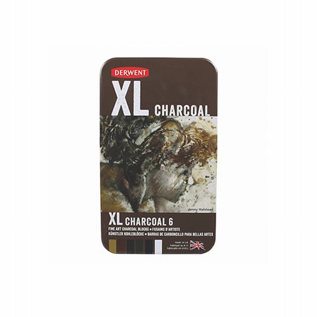 531856 DERWENT                                                      | CHARCOAL XL LATA POR 6 UNIDADES                                                                                                                                                                                                                 