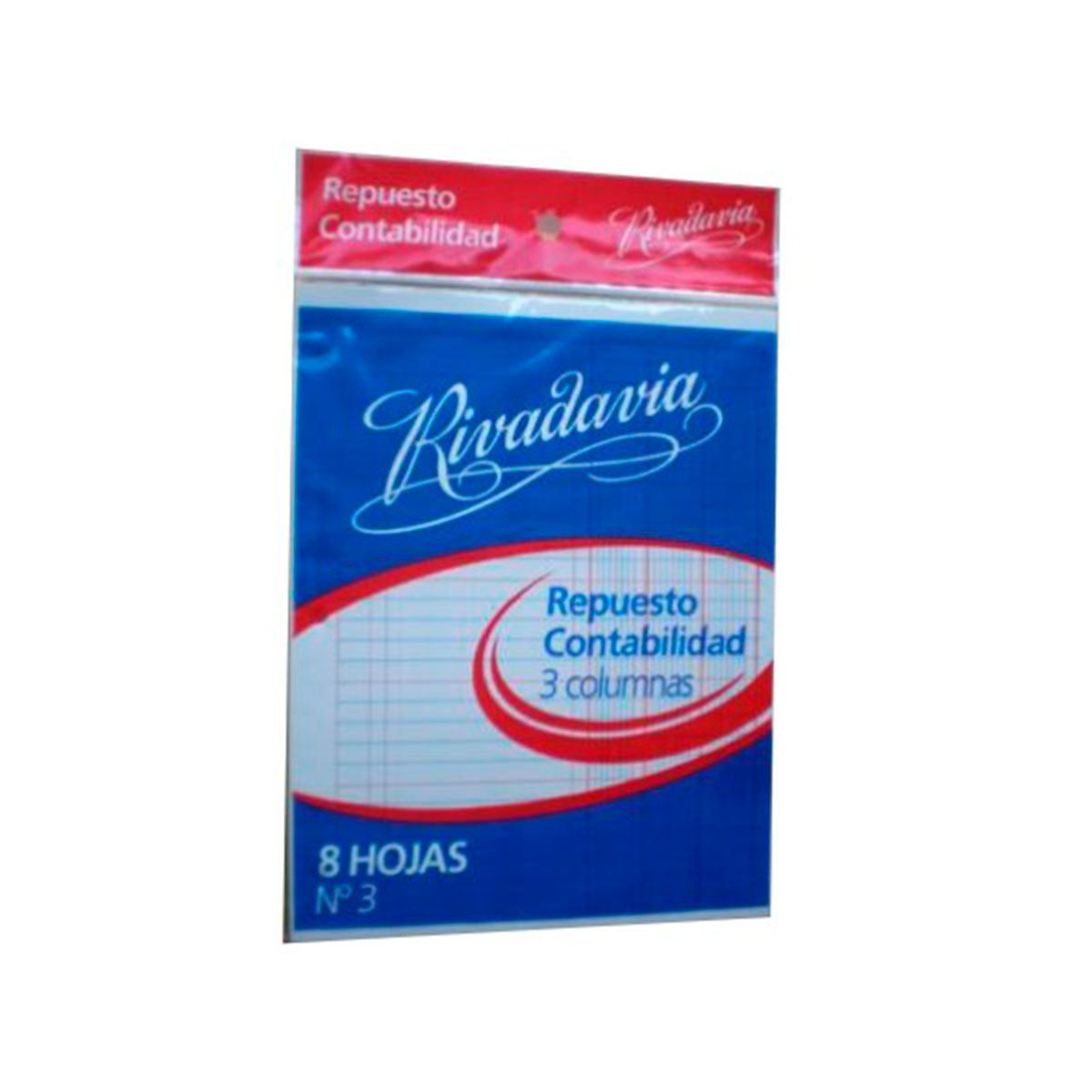 532302 RIVADAVIA                                                    | REPUESTO Nº 3 CONTABLE 2/3/4 COLUMNAS POR 8 HOJAS                                                                                                                                                                                               