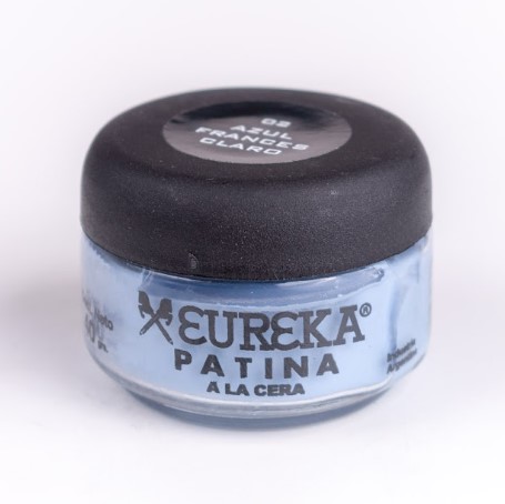 55020-02 EUREKA                                                       | PATINAS 40 GRS. COLOR TRADICIONAL AZUL FRANCES CLARO