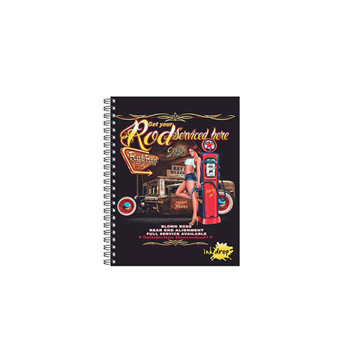 567067 INKDROP                                                      | CUADERNO A4 RAYADO CON RELIEVE VARIOS MOTIVOS 22X29                                                                                                                                                                                             