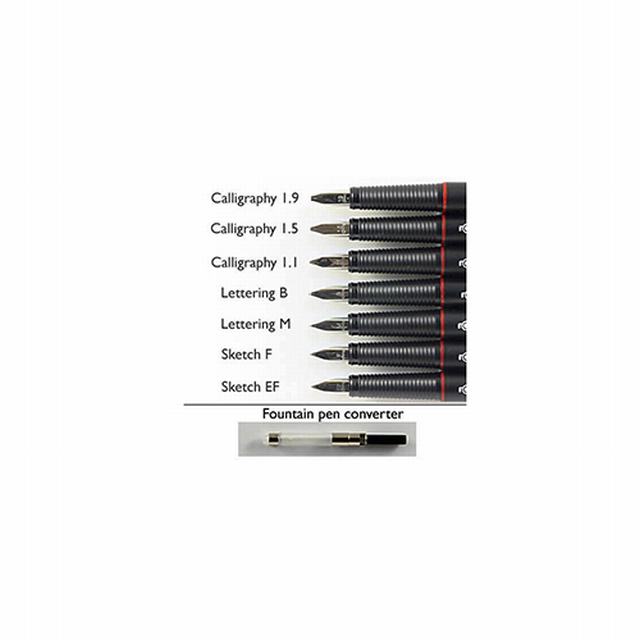 5944-5948 ROTRING                                                      | LAPICERA CALIGRAFICA ART PEN 2.3MM                                                                                                                                                                                                              