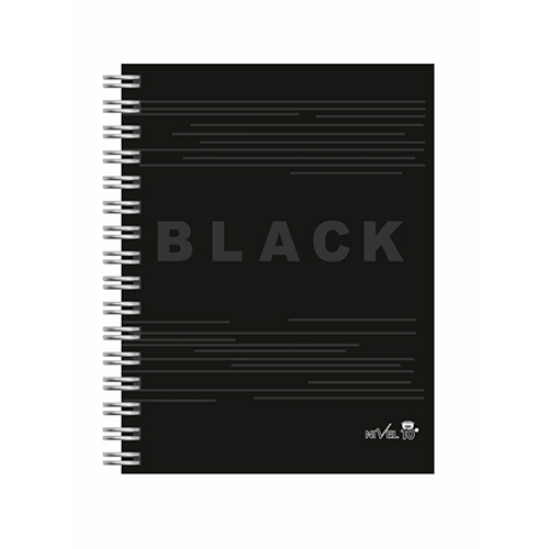 6171 NIVEL 10                                                     | CUADERNO 6171 ESQUELA RAYADAS POR 120 HOJAS BLACK                                                                                                                                                                                               