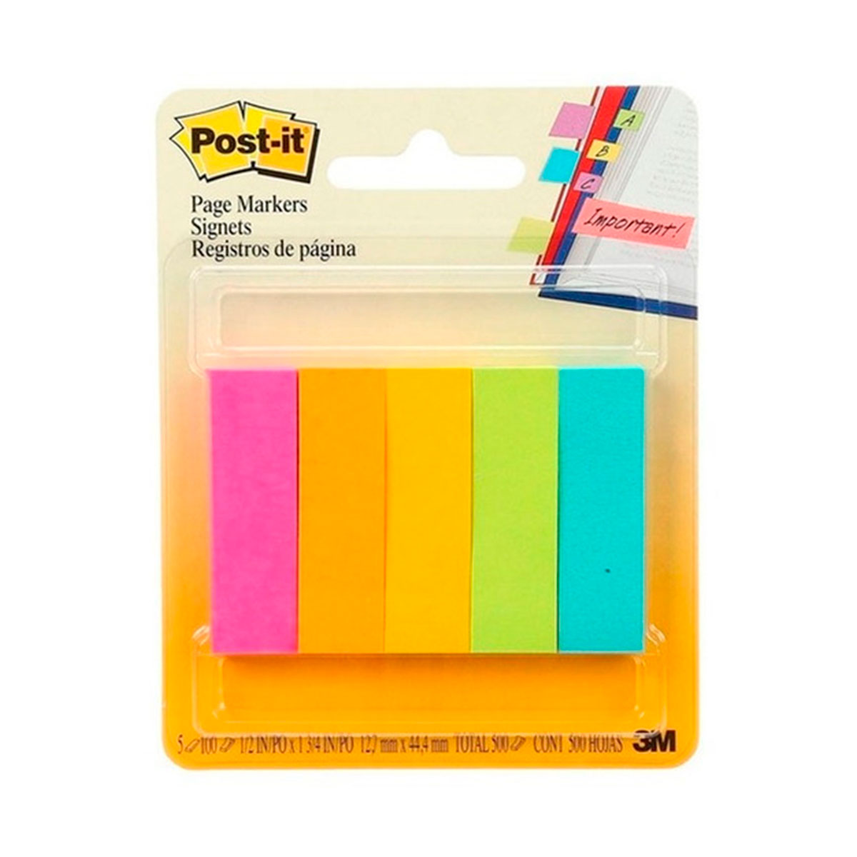 70071206018 POST-IT                                                      | BANDERITAS POP-UP 100 UNIDADES 25 MM X 43 MM AMARILLO                                                                                                                                                                                           