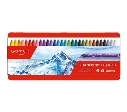 7500.330 CARAN D ACHE                                                 | CRAYONES NEOCOLOR II LATA POR 30 UNIDADES                                                                                                                                                                                                       