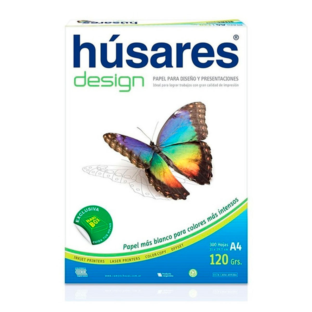 7878 HUSARES                                                      | RESMA A4 7878 120 GRAMOS 300 HOJAS PAPEL ALCALINO                                                                                                                                                                                               