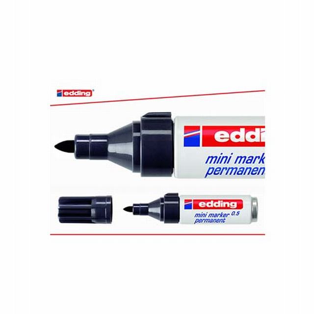 8560 EDDING                                                       | MARCADOR 0.5MM MINI MARKER PERMANENTE PUNTA REDONDA                                                                                                                                                                                             