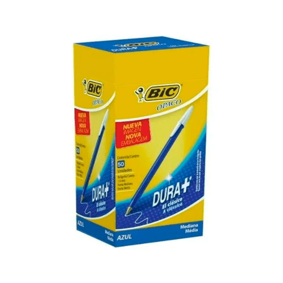 861844 BIC                                                          | BOLIGRAFO OPACO CAJA POR 50 UNIDADES AZUL                                                                                                                                                                                                       